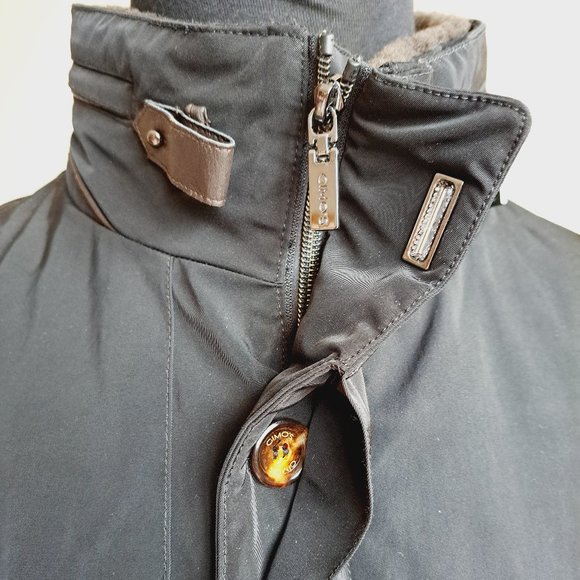 NEW Men's Gimo's Black Warm Jacket Coat Size 54 & 56 - Picture 5 of 16